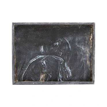 Декоративный поднос для ванной Mist, 15x10 см