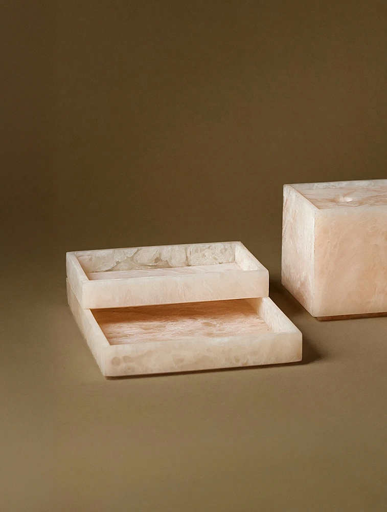 Декоративный поднос для ванной Mist, 15x10 см от Ferm Living