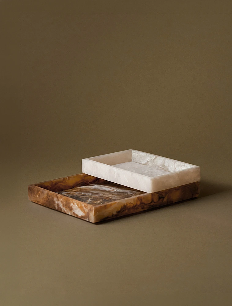 Декоративный поднос для ванной Mist, 15х20 см от Ferm Living