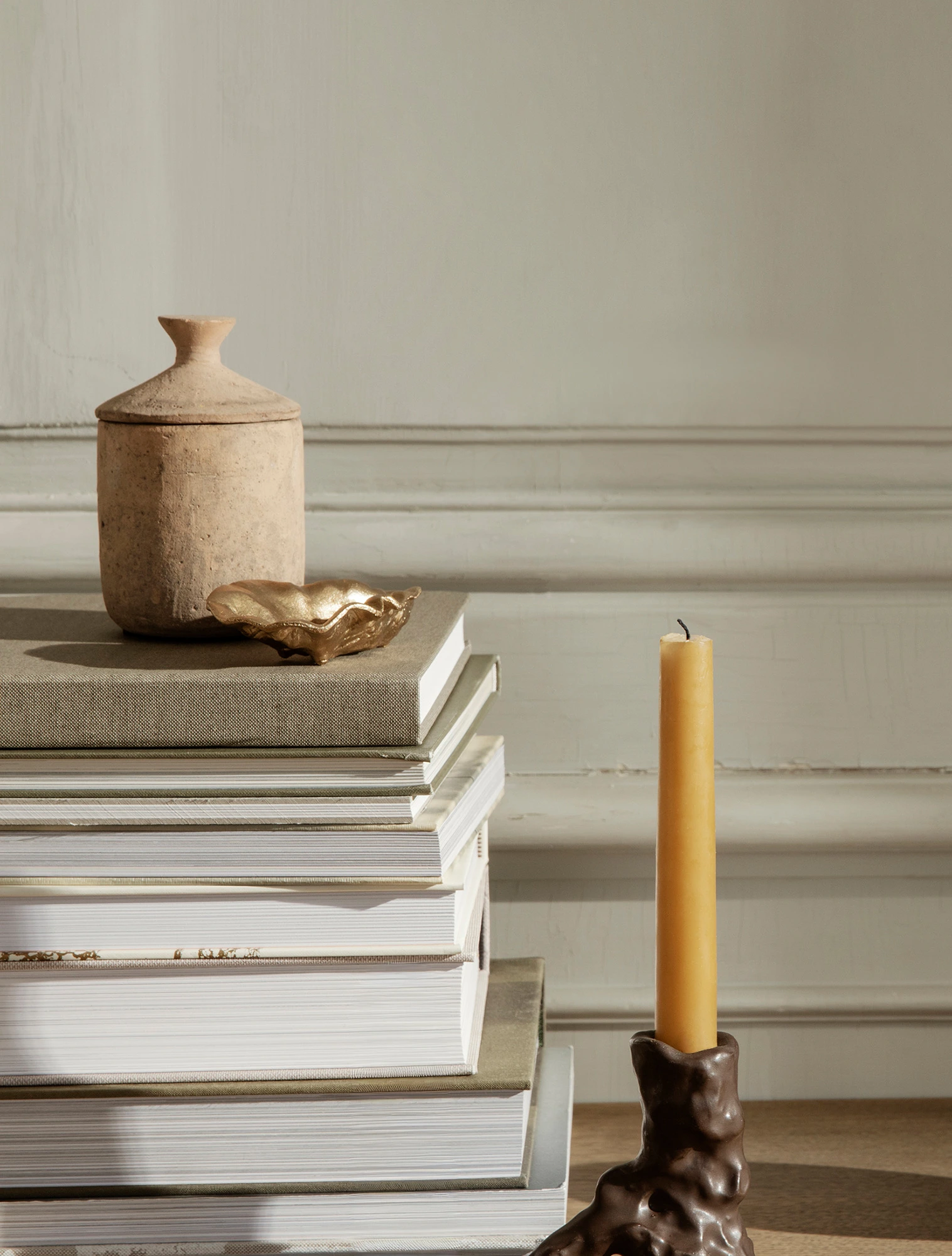 Декоративная ёмкость Oyster, 10,5x2,5 см