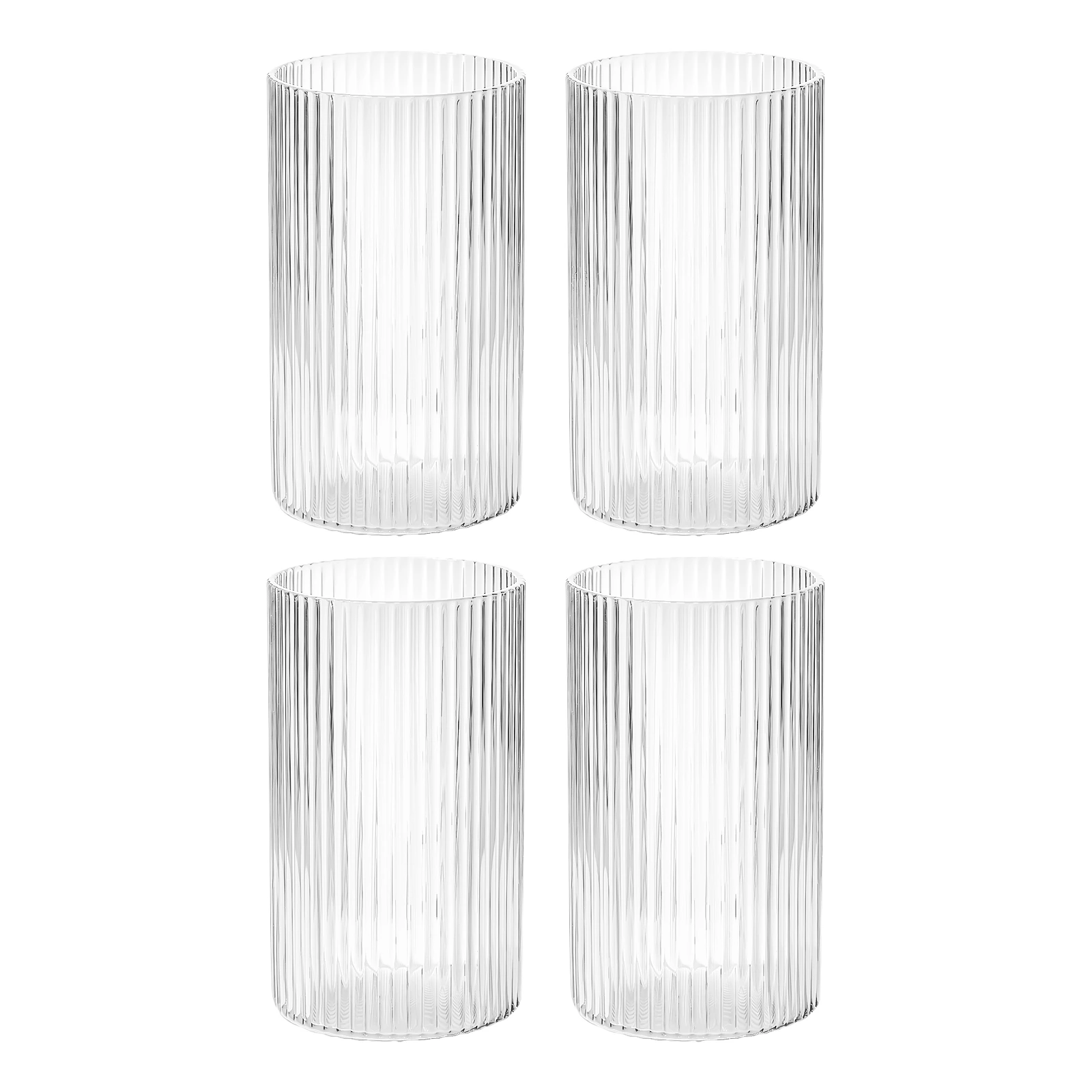 Набор из 4 стаканов для воды Ripple, 140 мл