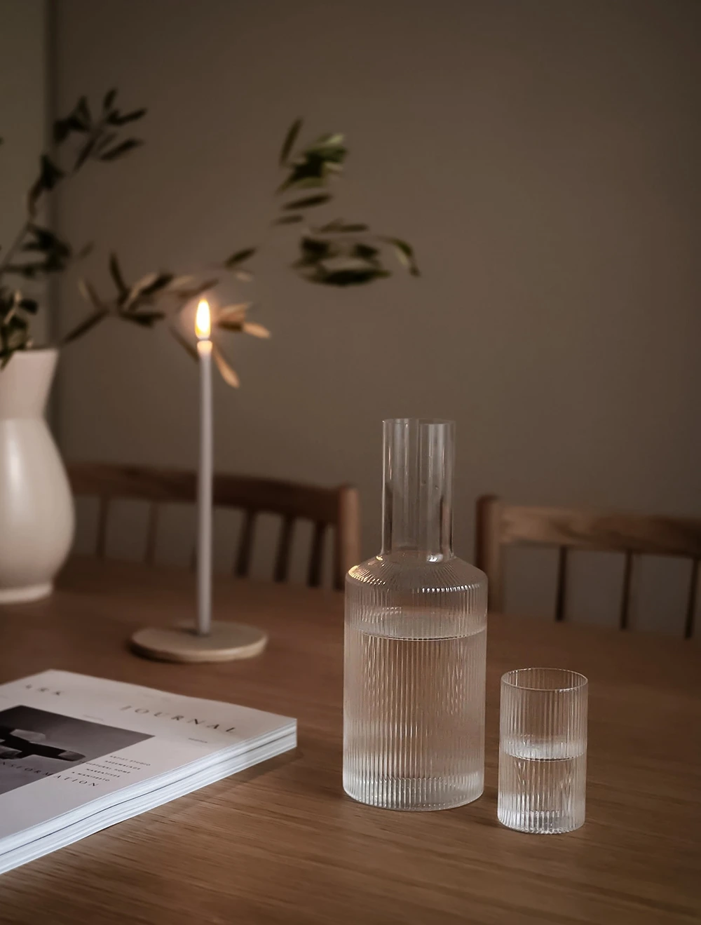 Набор из 4 стаканов для воды Ripple, 140 мл