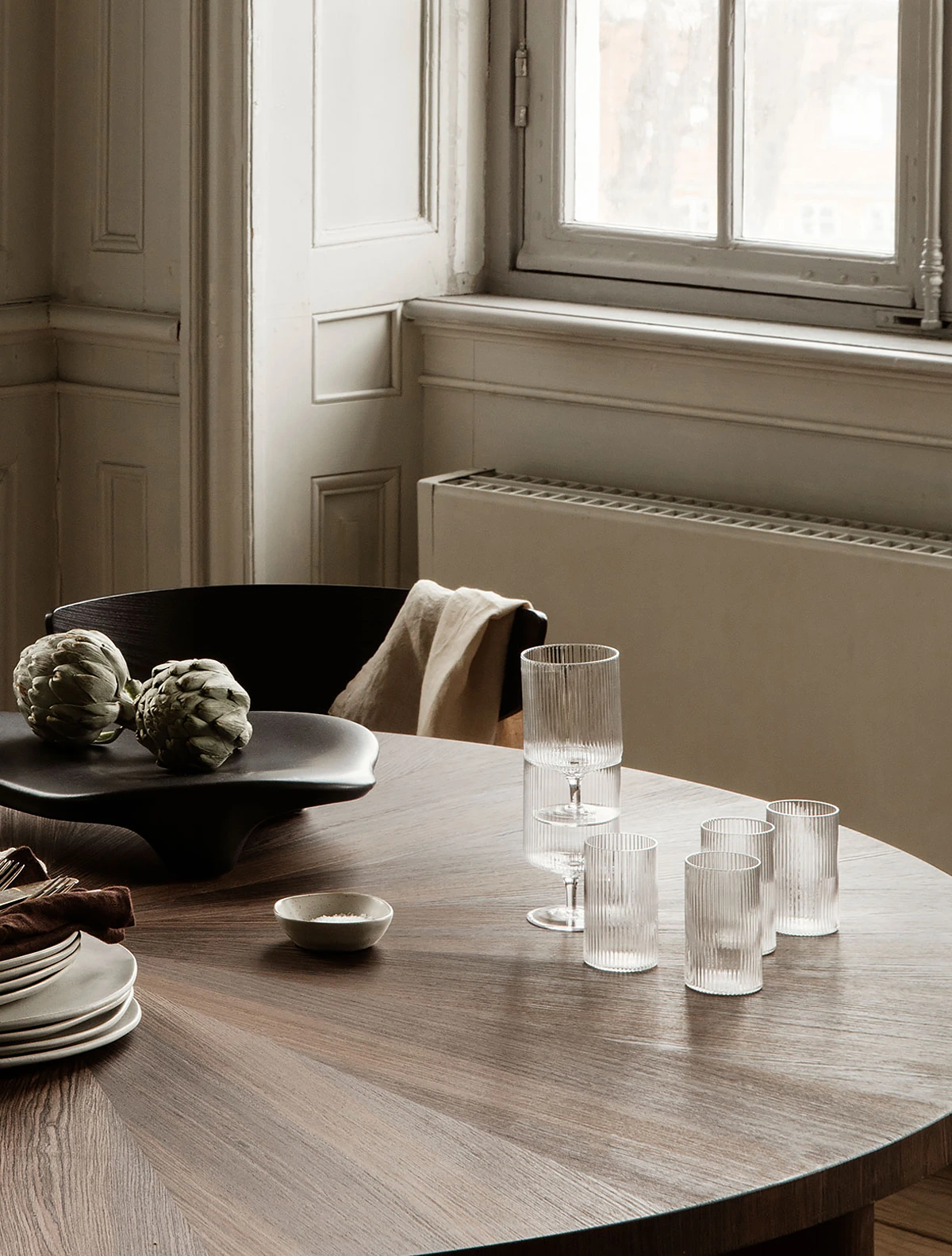 Набор из 4 стаканов для воды Ripple, 140 мл