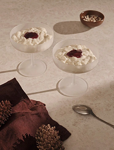 Набор из 2 бокалов для шампанского и мартини Ripple, 150 мл