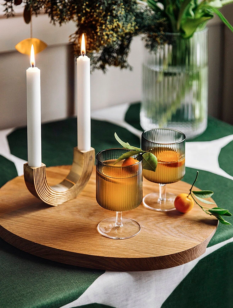 Набор из 2 бокалов для воды Ripple, 270 мл от Ferm Living