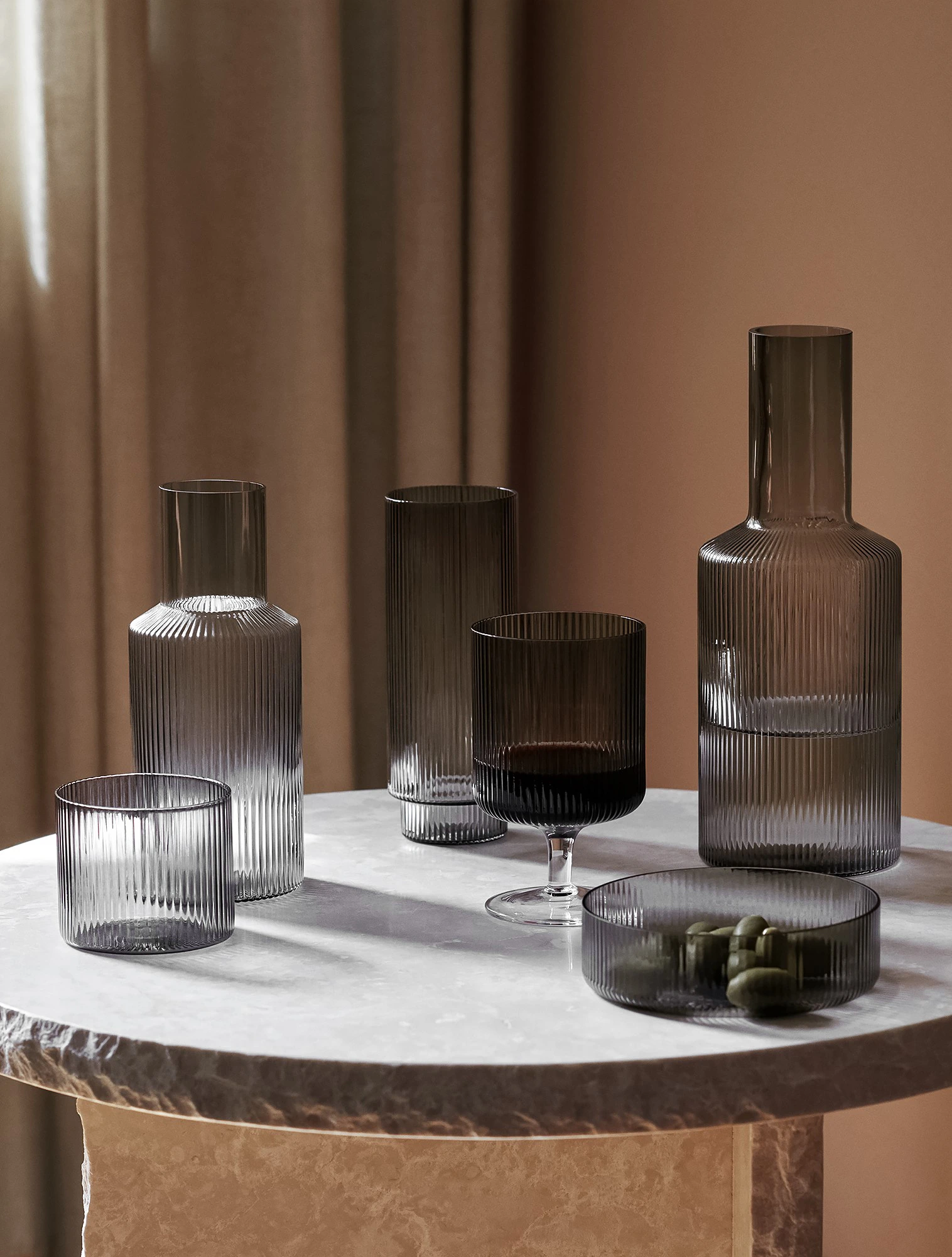 Набор из 2 бокалов для воды Ripple, 270 мл