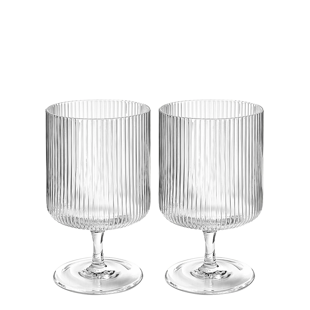 Набор из 2 бокалов для воды Ripple, 270 мл от Ferm Living