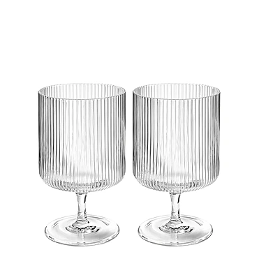 Набор из 2 бокалов для воды Ripple, 270 мл