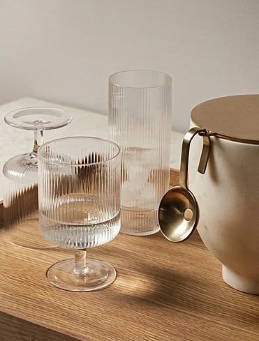 Набор из 2 бокалов для воды Ripple, 270 мл