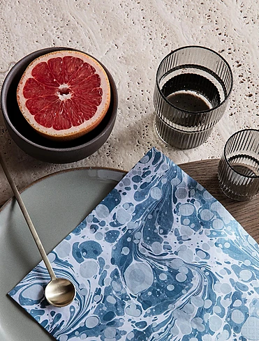 Набор из 4 стаканов для воды Ripple, 200 мл