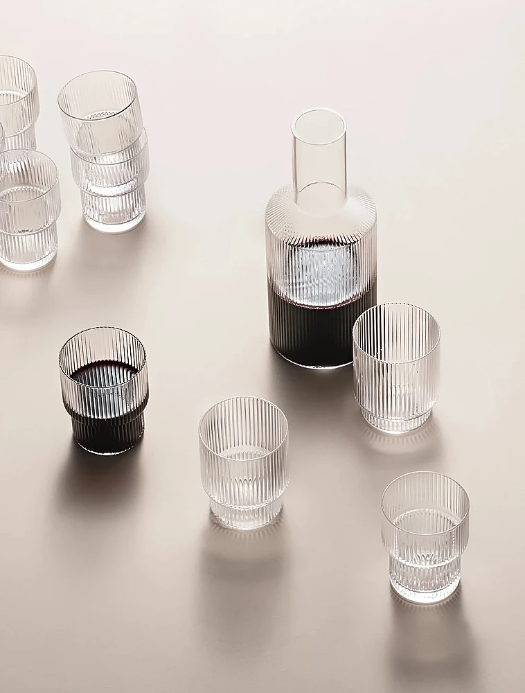Набор из 4 стаканов для воды Ripple, 200 мл от Ferm Living