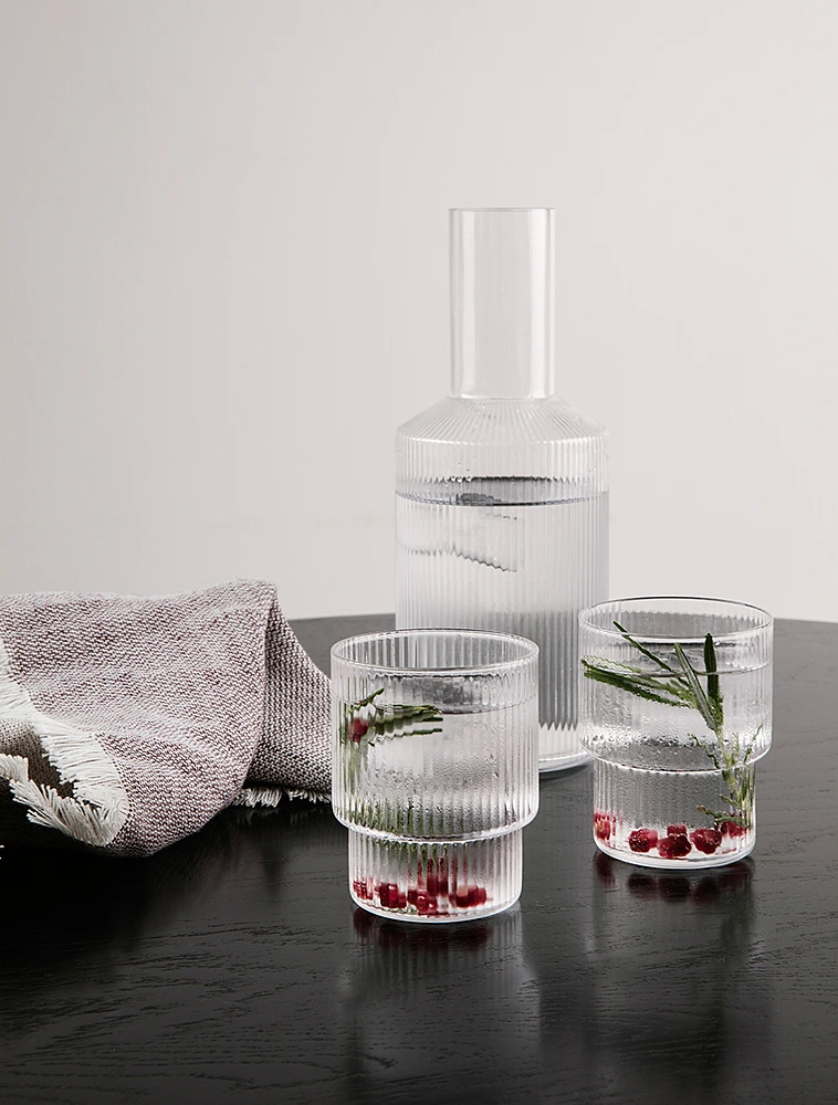 Набор из 4 стаканов для воды Ripple, 200 мл от Ferm Living