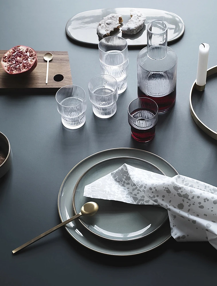 Набор из 4 стаканов для воды Ripple, 200 мл от Ferm Living