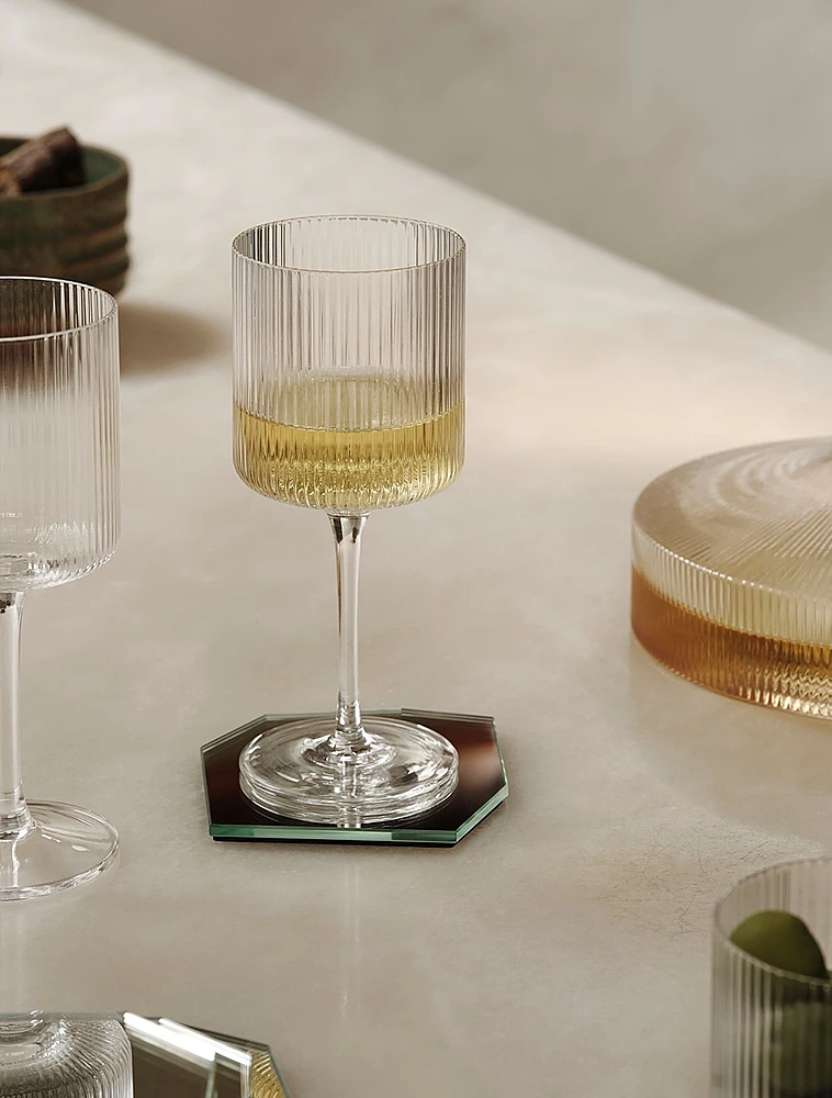 Набор из 2 бокалов для белого вина Ripple, 260 мл от Ferm Living