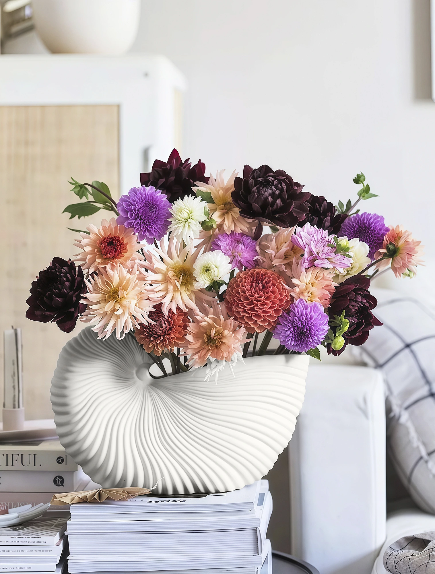 Ваза Shell, 20 см