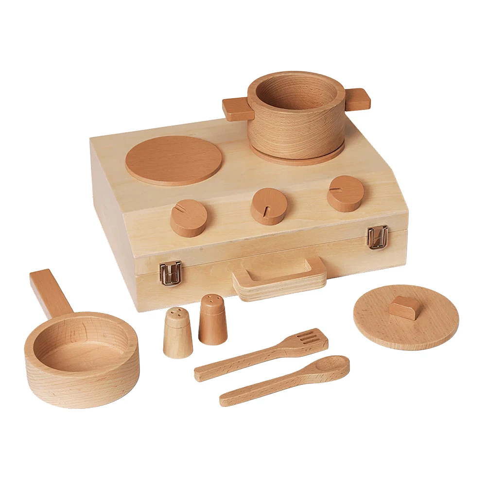 Набор игрушечной посуды в чемодане Toro Play, 8 пр. от Ferm Living