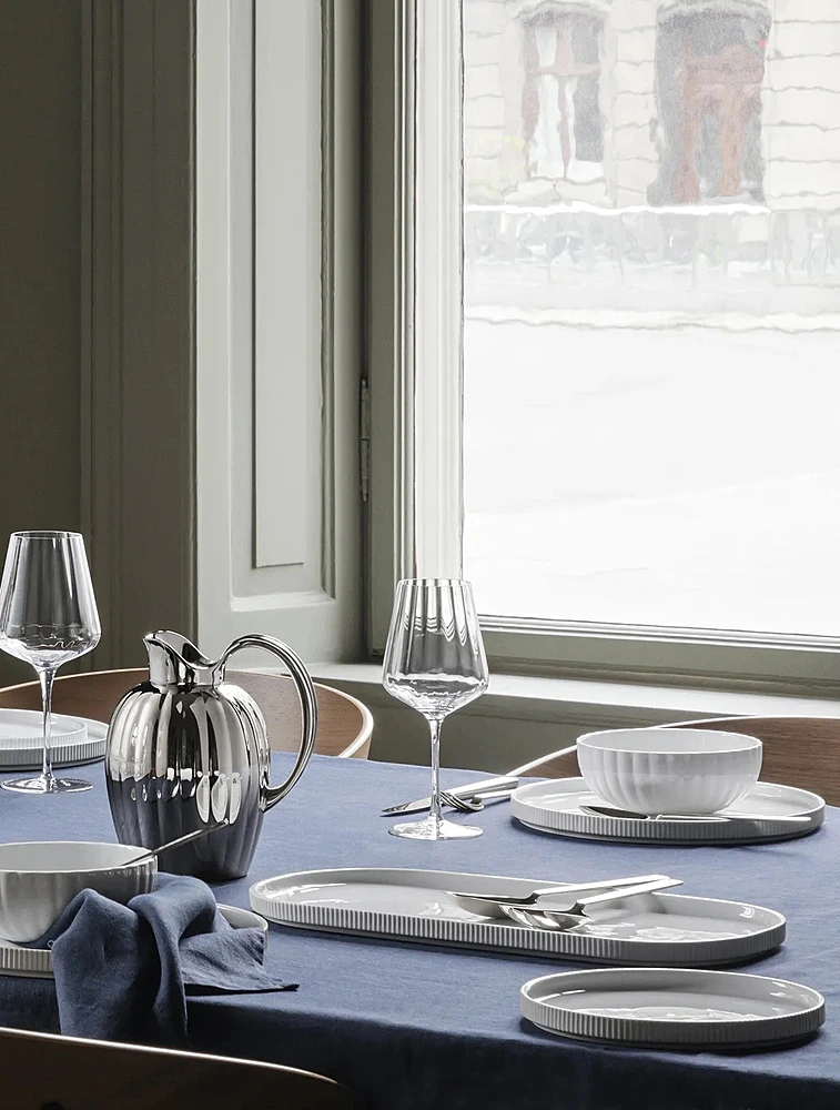 Плоское блюдо Bernadotte, 41 см от Georg Jensen