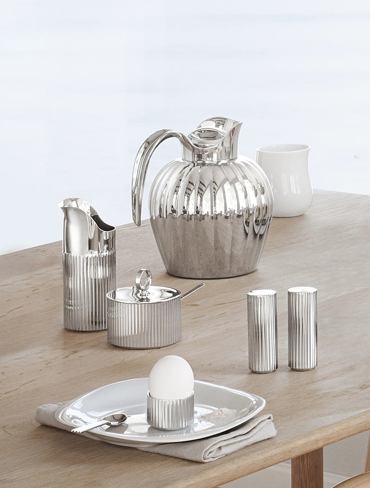 Набор из солонки и перечницы Bernadotte, 8,8 см от Georg Jensen