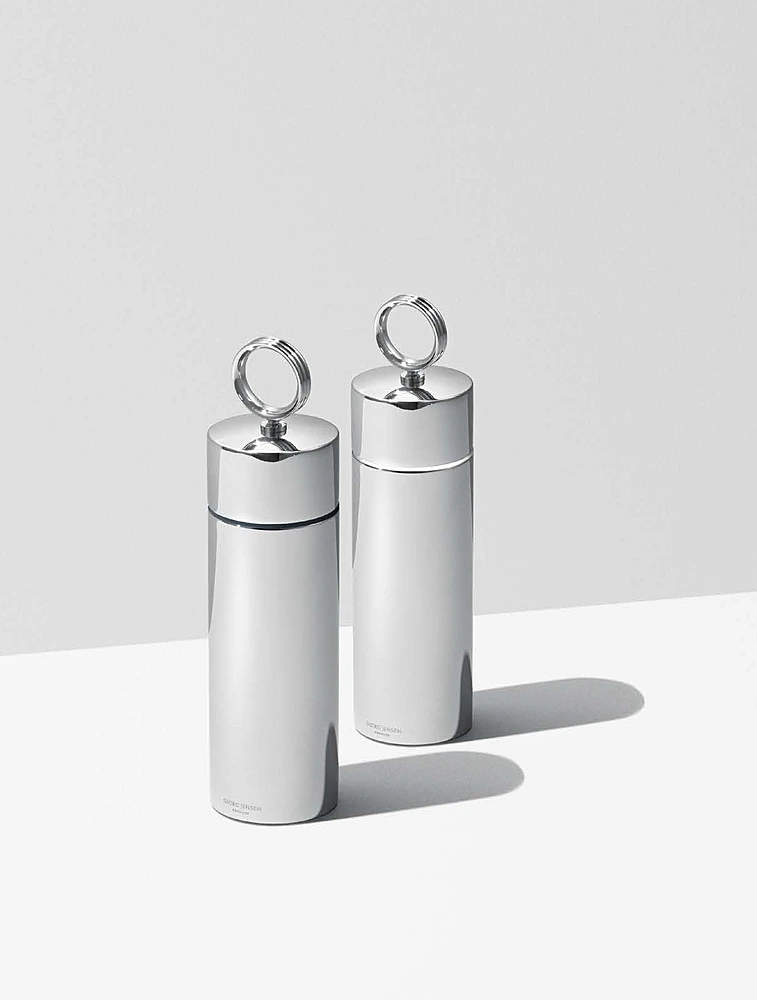 Набор из 2 мельниц для соли и перца Bernadotte, 19 см от Georg Jensen
