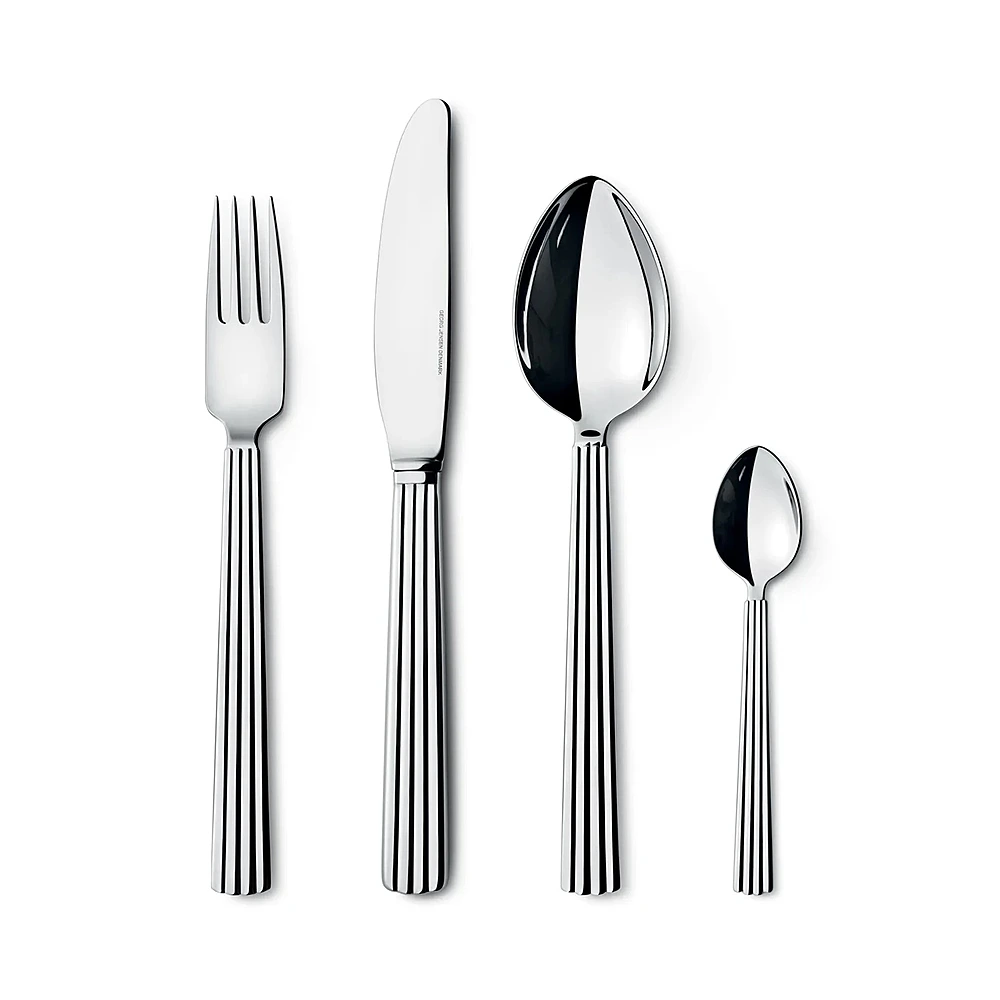 Набор столовых приборов Bernadotte на 6 персон, 24 пр. от Georg Jensen
