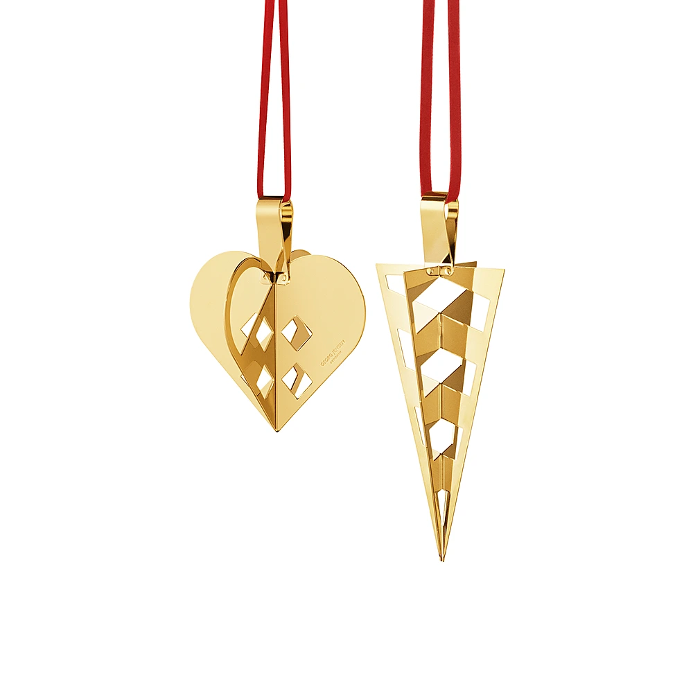 Набор из 2 ёлочных игрушек Christmas Collectibles от Georg Jensen