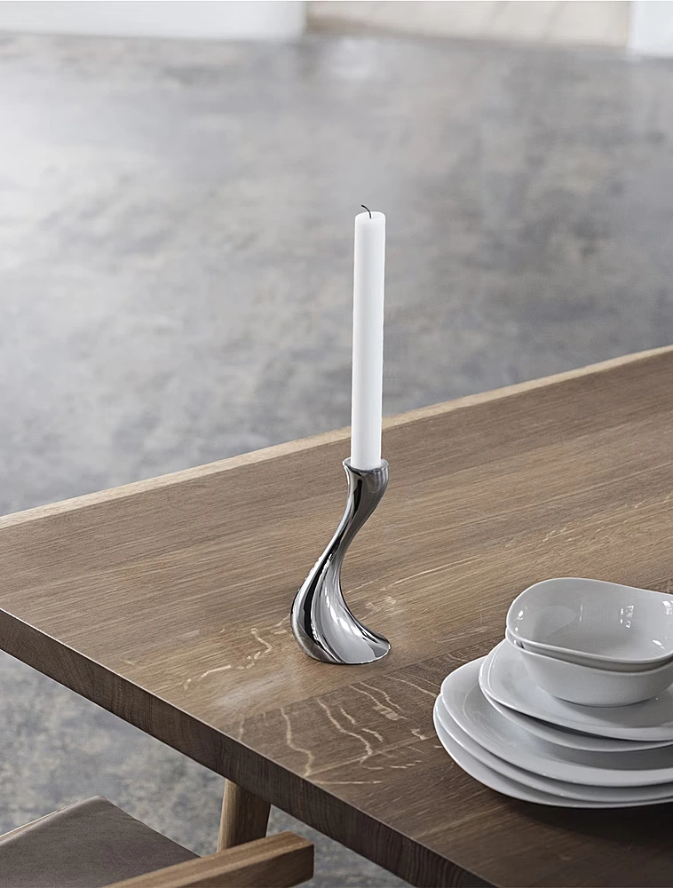 Набор из 2 подсвечников Cobra, 16 см от Georg Jensen