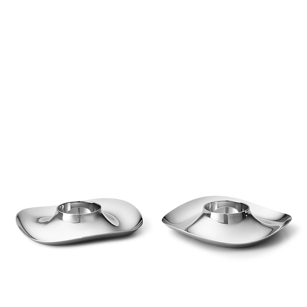 Набор из 2 подставок для яиц Cobra, 2,5 см от Georg Jensen
