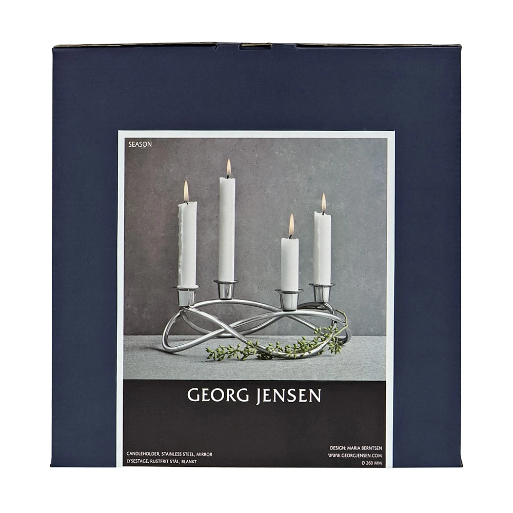 Подсвечник Season, 9x26 см от Georg Jensen