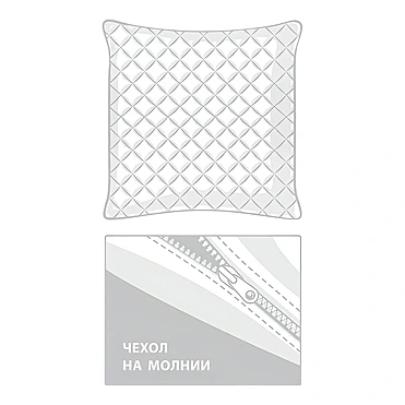 Подушка регулируемая 95C Grass, 70х70 см