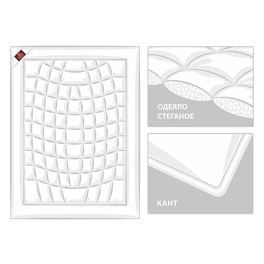 Всесезонное одеяло Bamboo Grass, 150x200 см