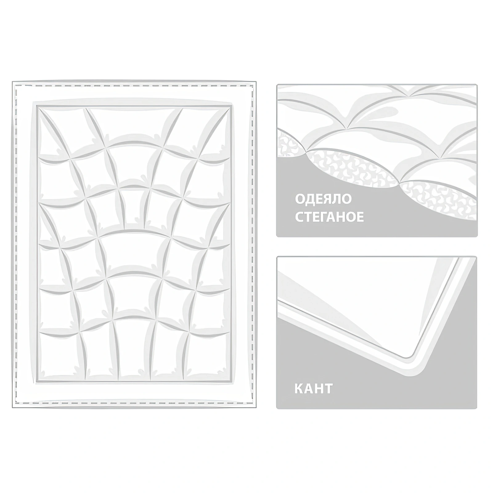 Всесезонное одеяло Camel Wool Grass, 150x200 см