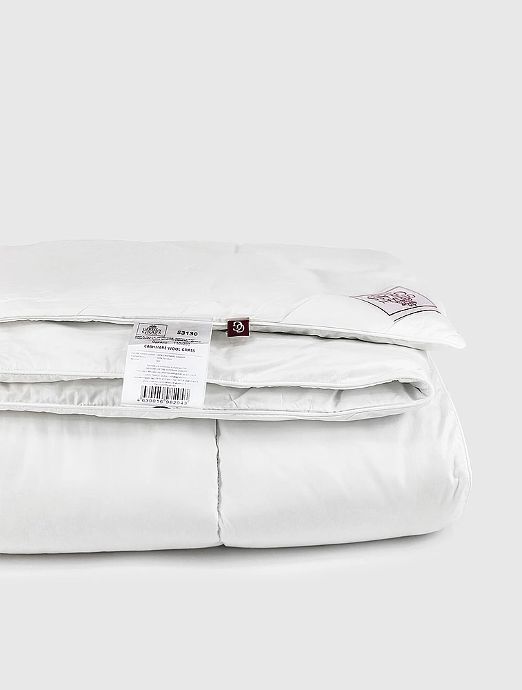 Всесезонное одеяло Cashmere Wool Grass, 150x200 см от German Grass