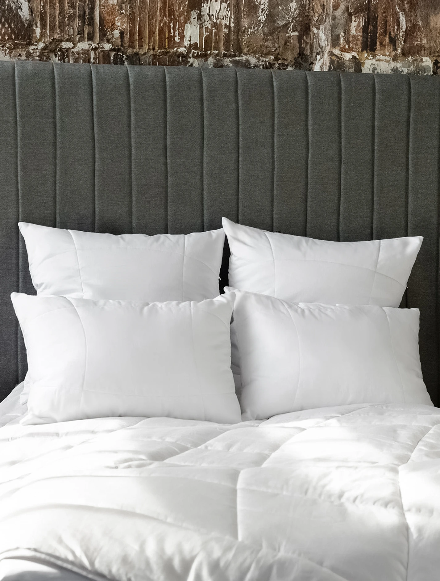 Подушка регулируемая Cotton Wash Grass, 50х70 см