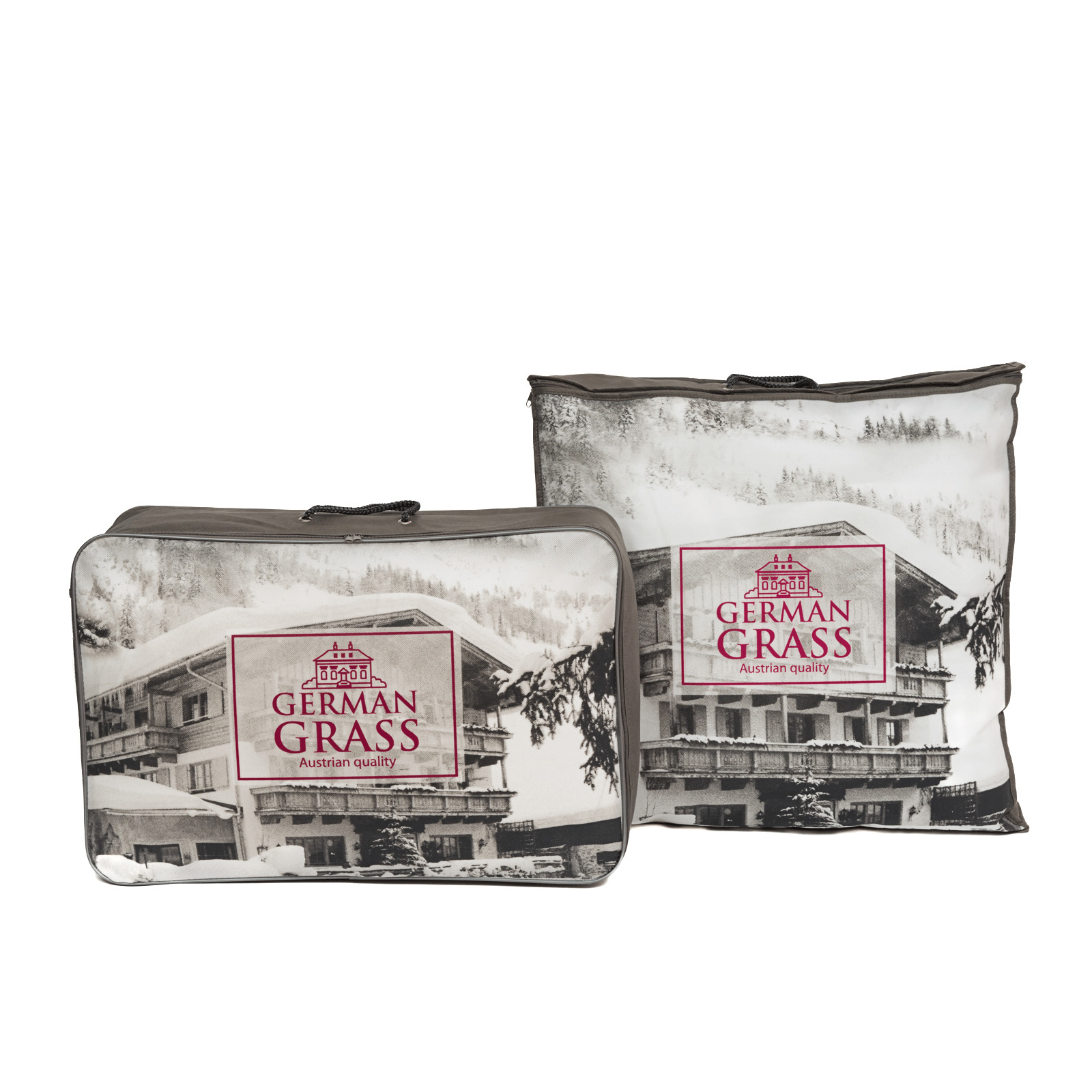 Подушка средней жесткости Grand Down Grass, 50х70 см от German Grass