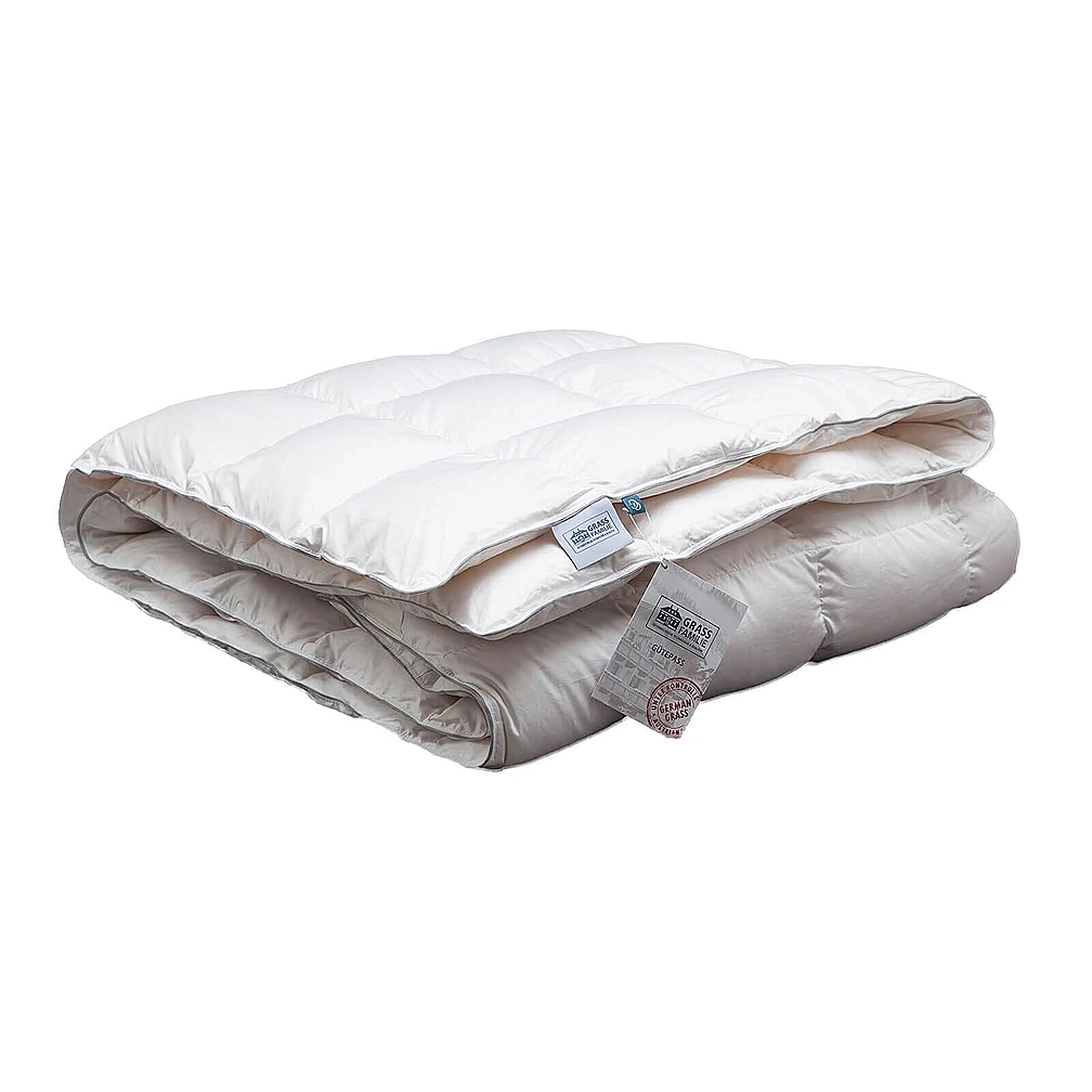 Всесезонное одеяло Gray Familie Down, 220x240 см от German Grass