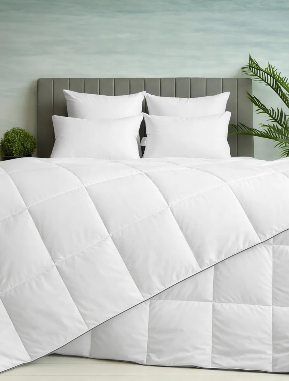 Подушка мягкая Gray Familie Down, 50х70 см