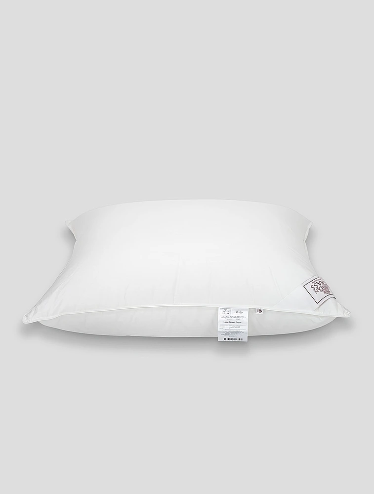Подушка средней жесткости Luxe Down Grass, 70х70 см от German Grass