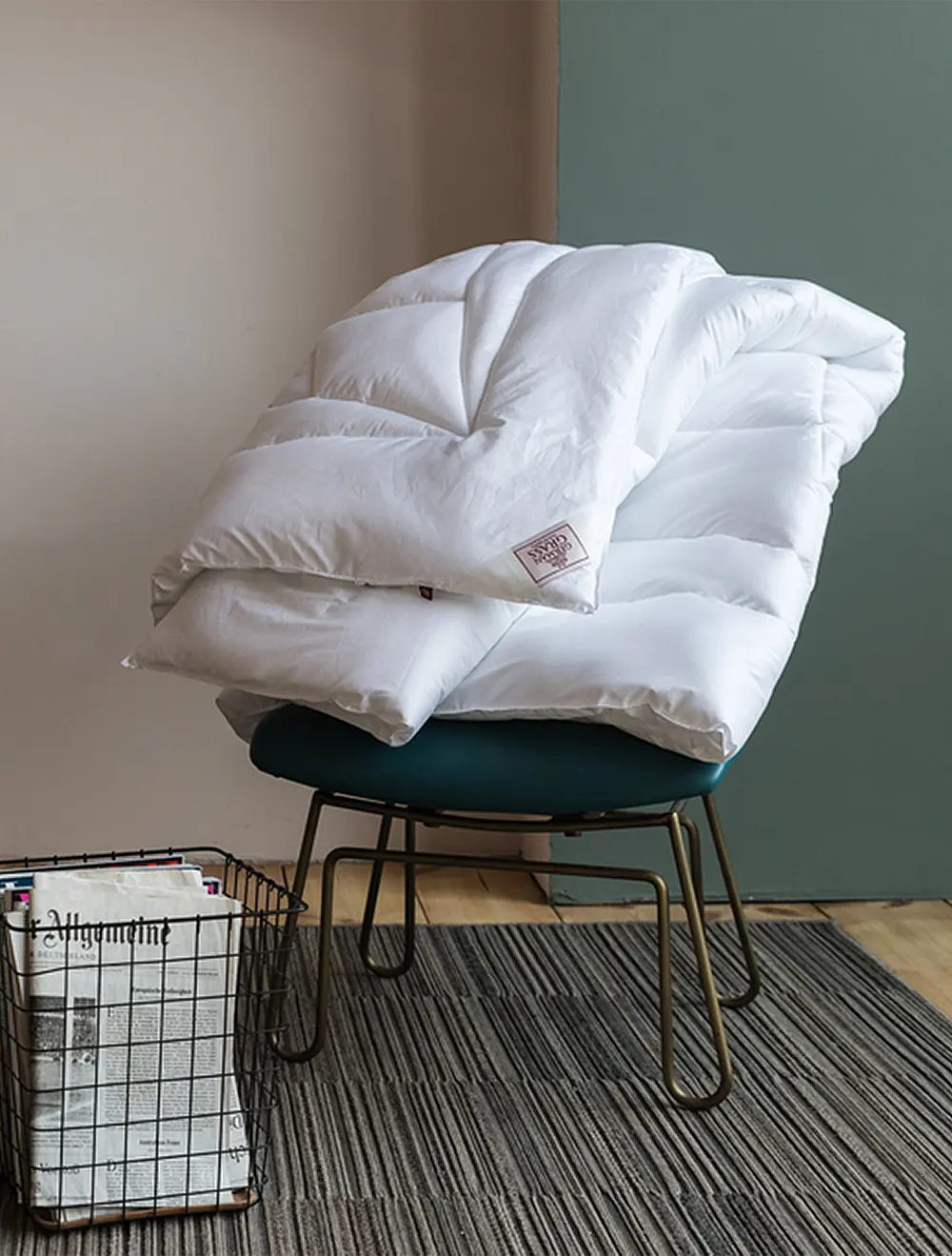 Всесезонное одеяло Non-allergenic Premium Grass, 150x200 см