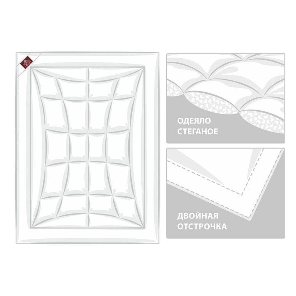 Всесезонное одеяло Non-allergenic Premium Grass, 150x200 см от German Grass