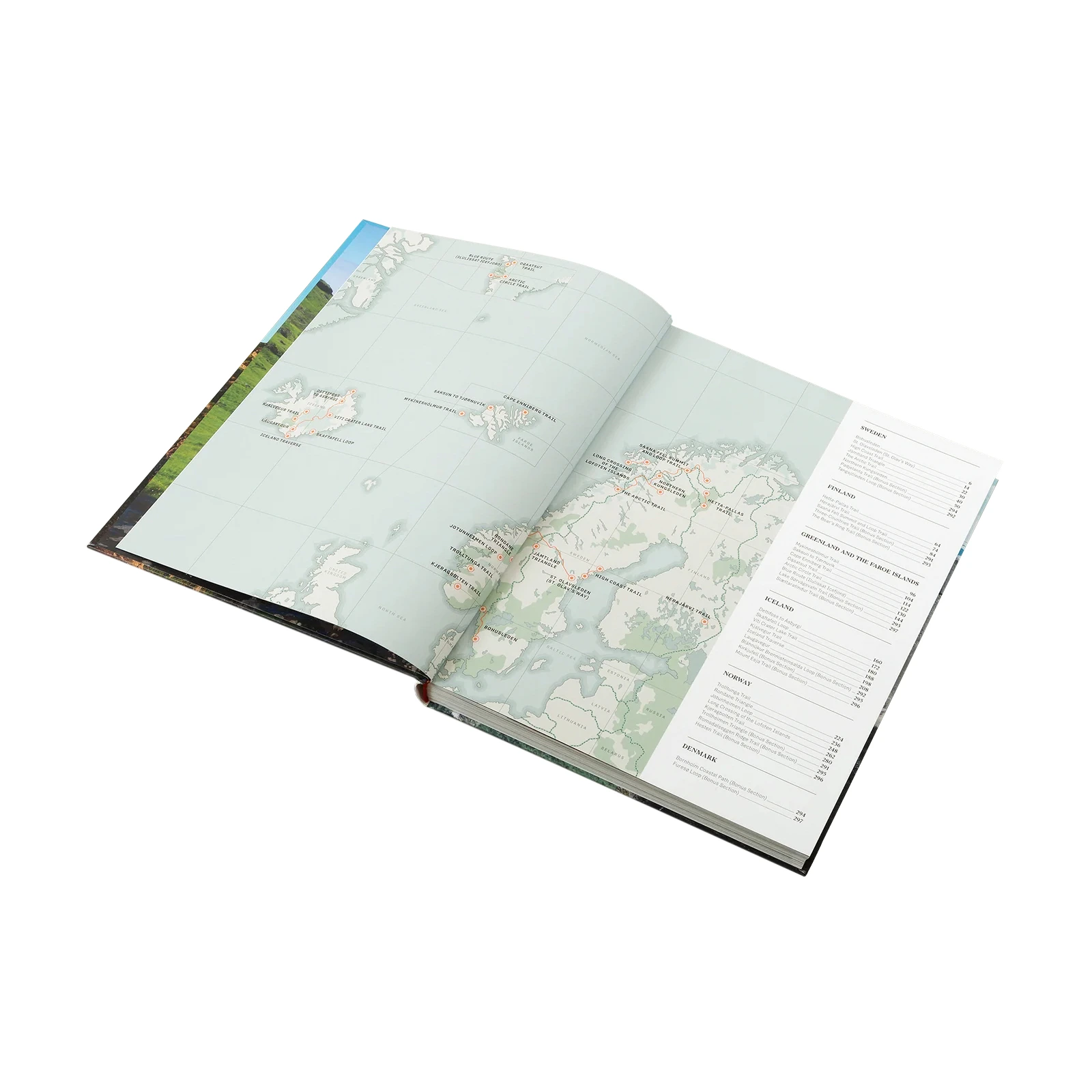 Книга Wanderlust Nordics, 23x29 см