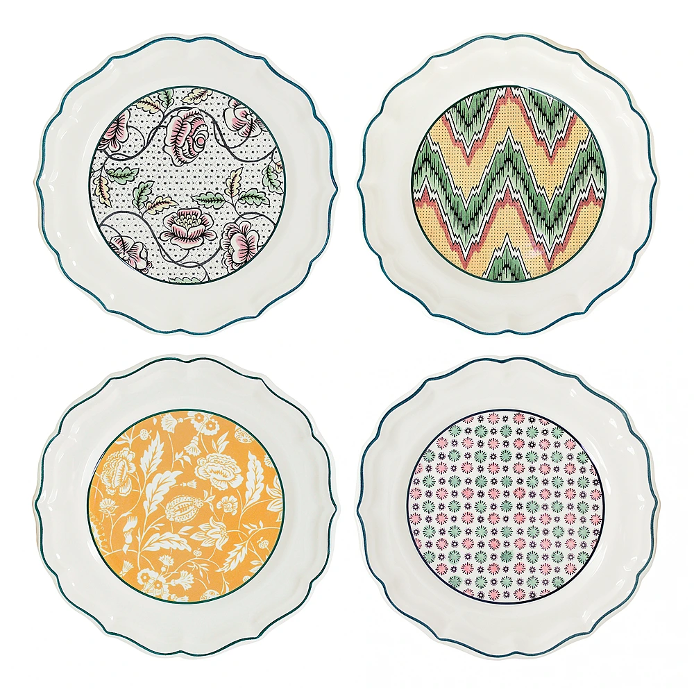 Набор из 4 закусочных тарелок Dominote, 23 см от Gien