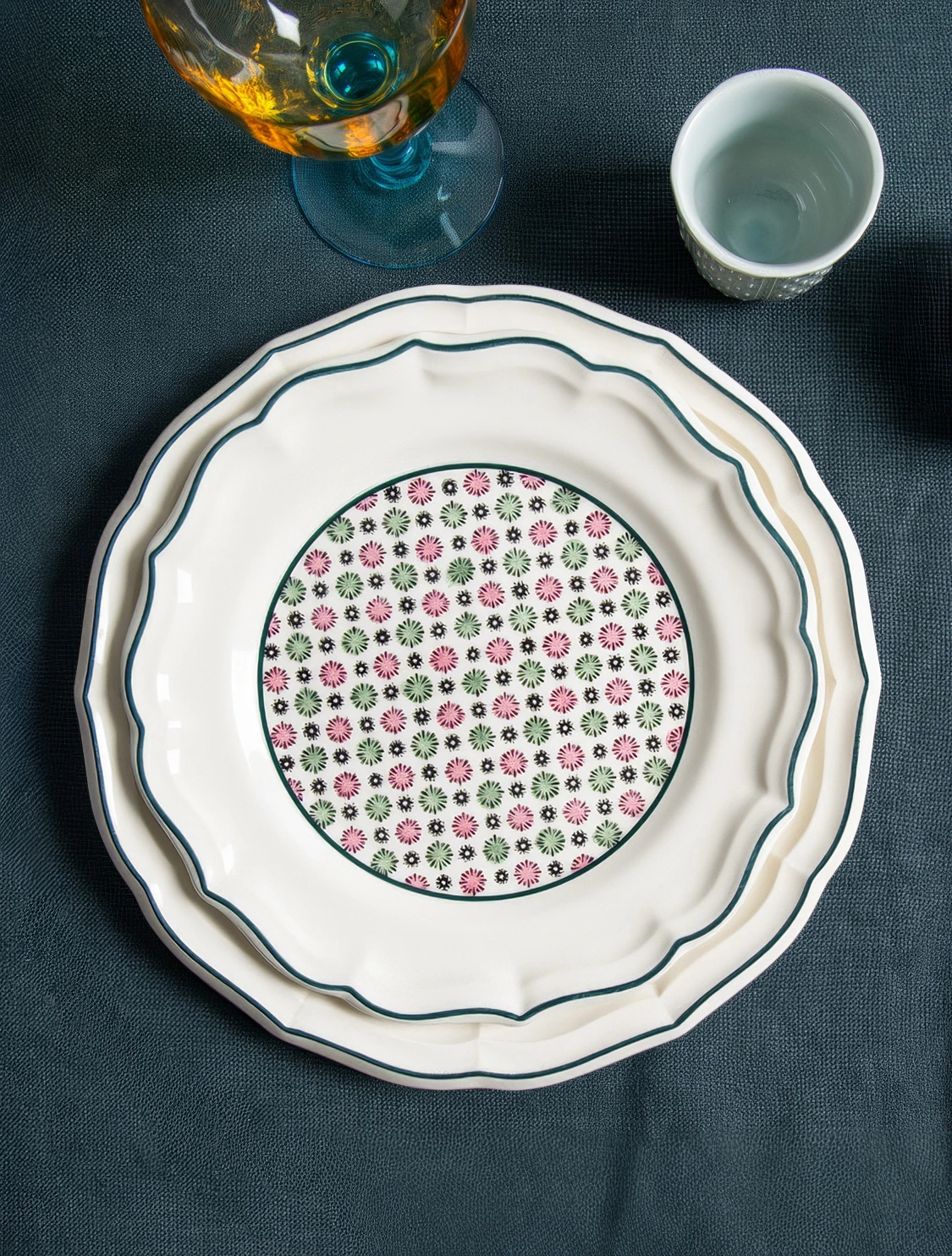 Набор из 4 закусочных тарелок Dominote, 23 см