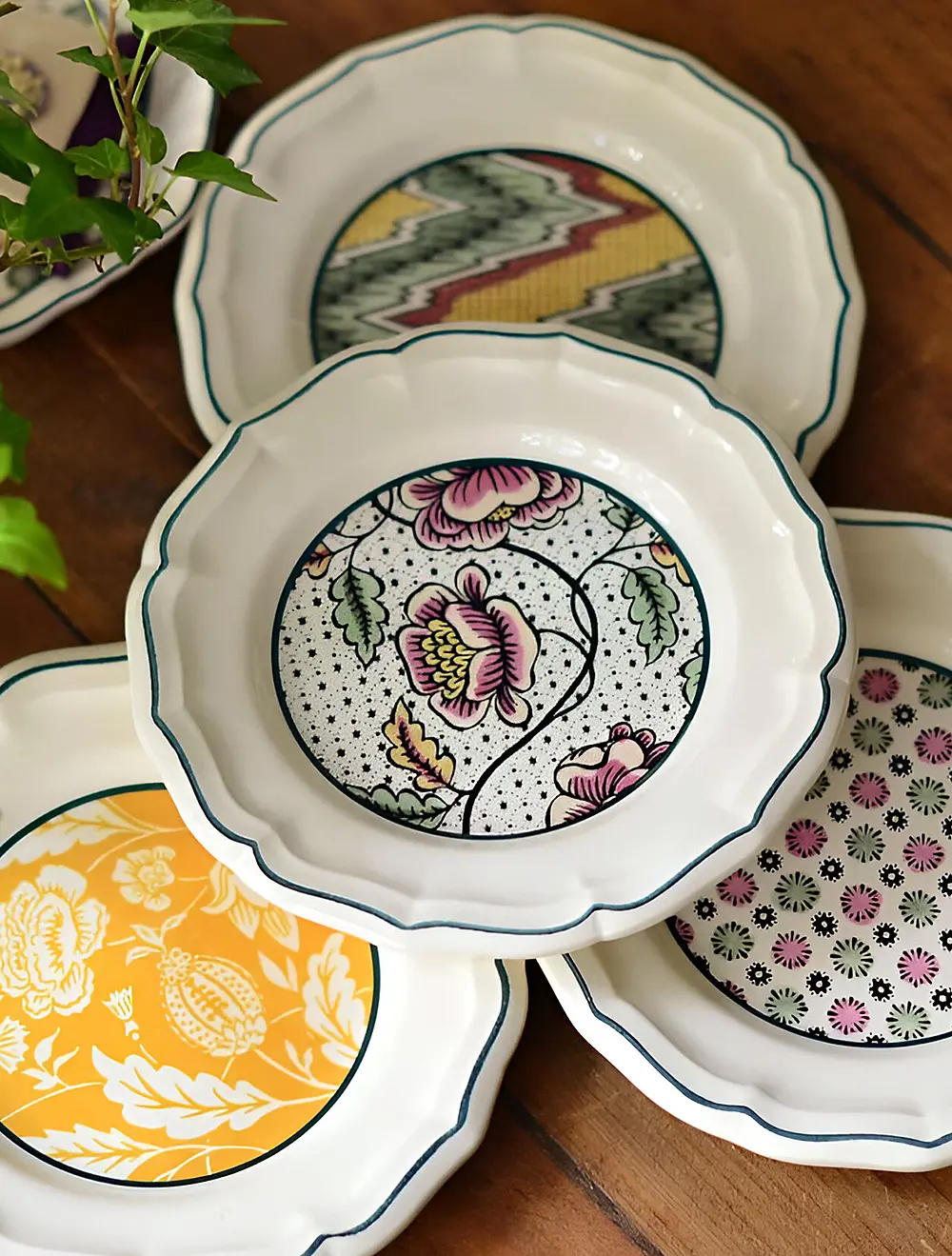 Набор из 4 пирожковых тарелок Dominote, 16,5 см