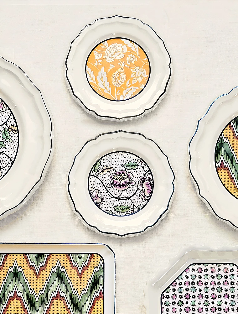 Набор из 4 пирожковых тарелок Dominote, 16,5 см от Gien