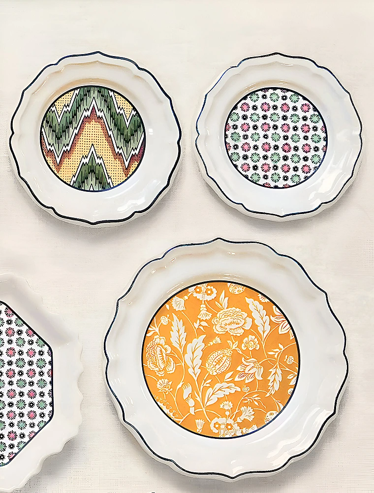 Набор из 4 пирожковых тарелок Dominote, 16,5 см от Gien