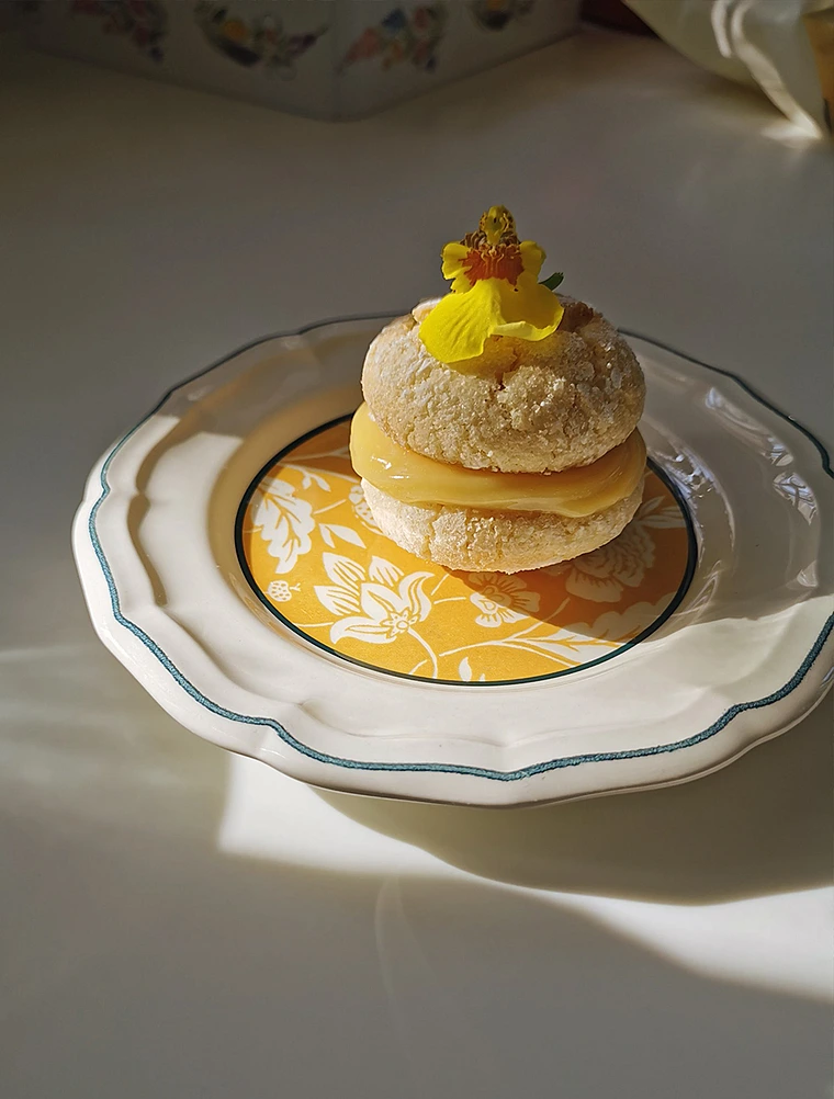 Набор из 4 пирожковых тарелок Dominote, 16,5 см от Gien