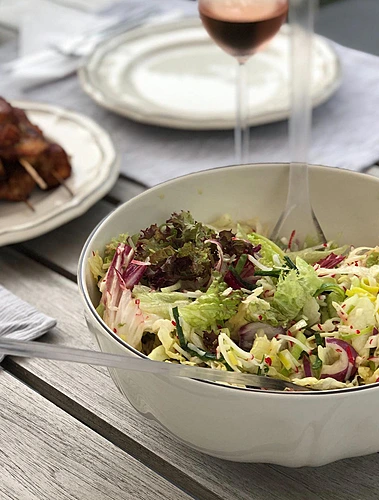 Сервировочный салатник Filet Taupe, 21 см