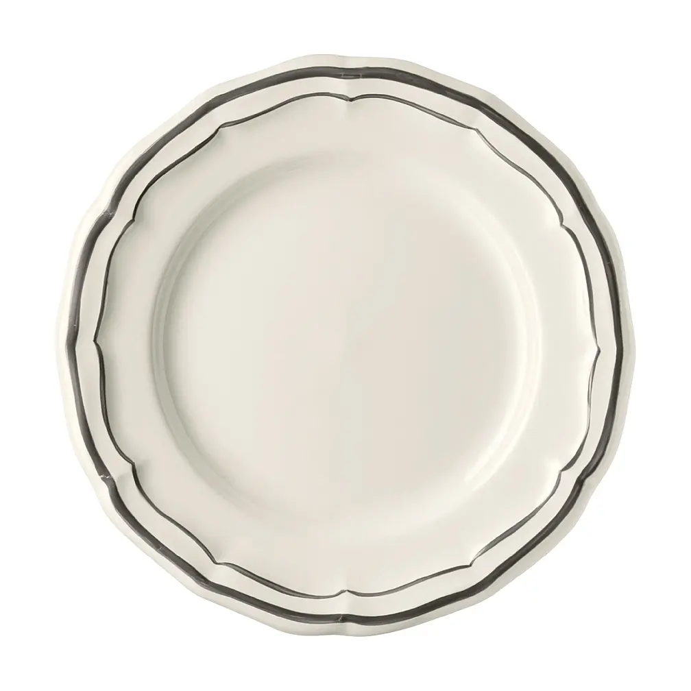 Закусочная тарелка Filet Taupe, 22,5 см от Gien