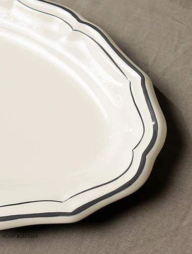 Плоское блюдо Filet Taupe, 41 см