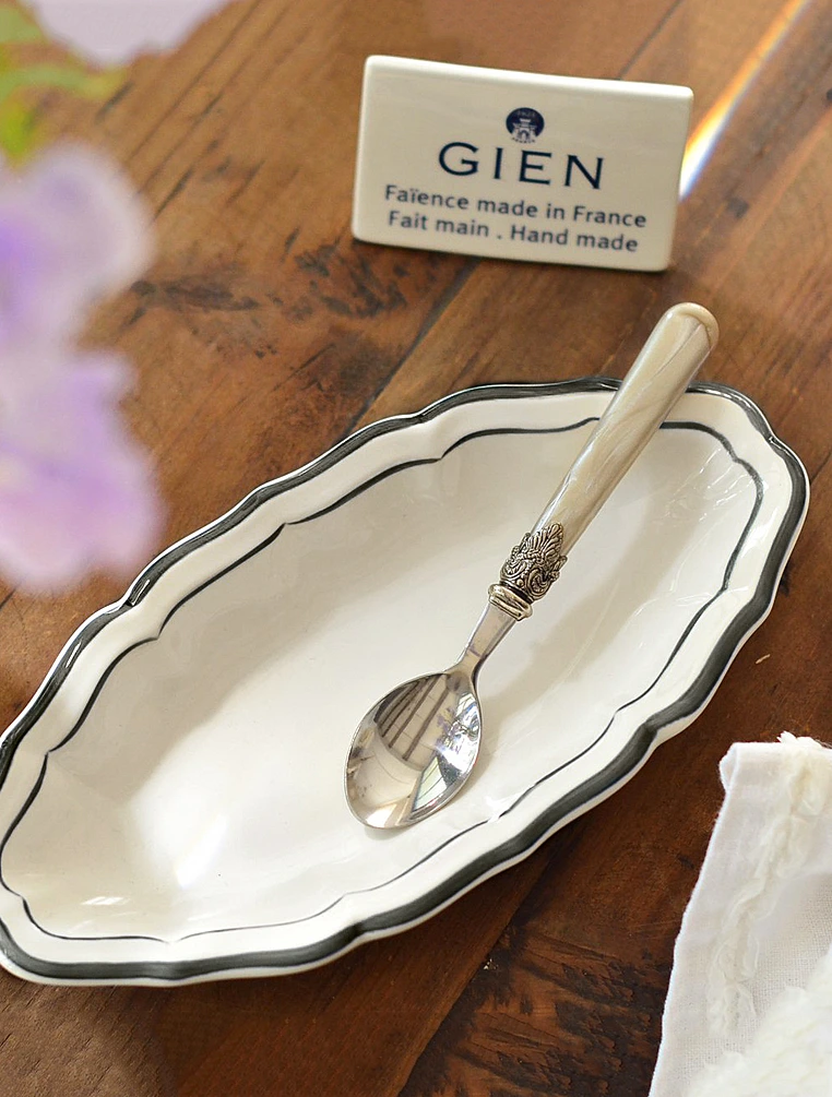 Плоское блюдо Filet Taupe, 26 см от Gien